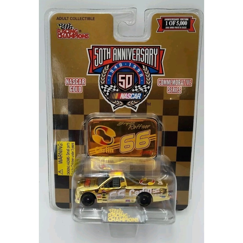 Racing Champions Nascar‎ 50 Anniv Gold Commemorative Serie #66 📸SEE PICS📸